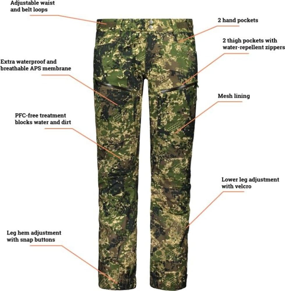 M's Apex Pro Pant BlindTech Invisible, view: 2
