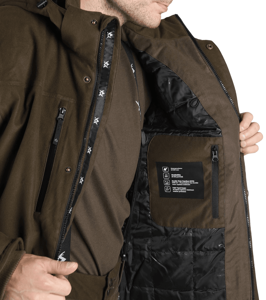 M's Tundra Jacket Moss Brown, view: 4