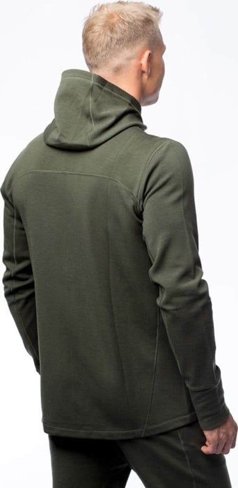 M's Merino Hoodie Hunting Green, view: 1