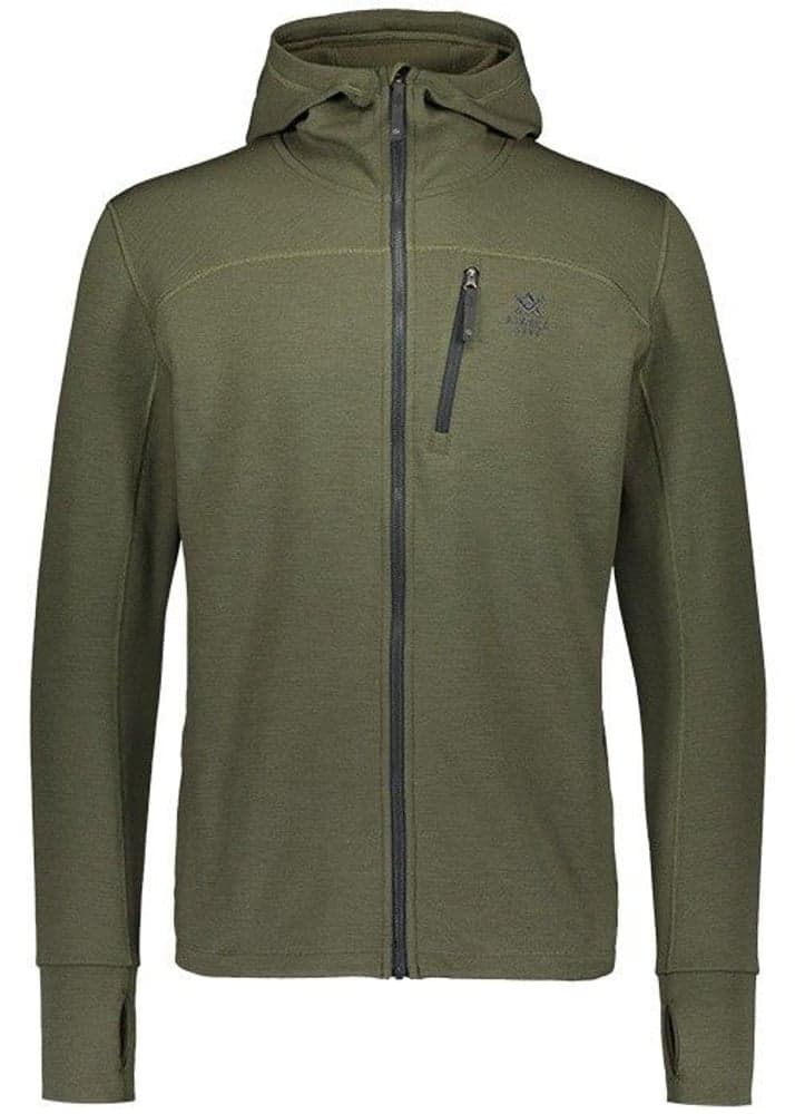 M's Merino Hoodie Hunting Green, view: 0
