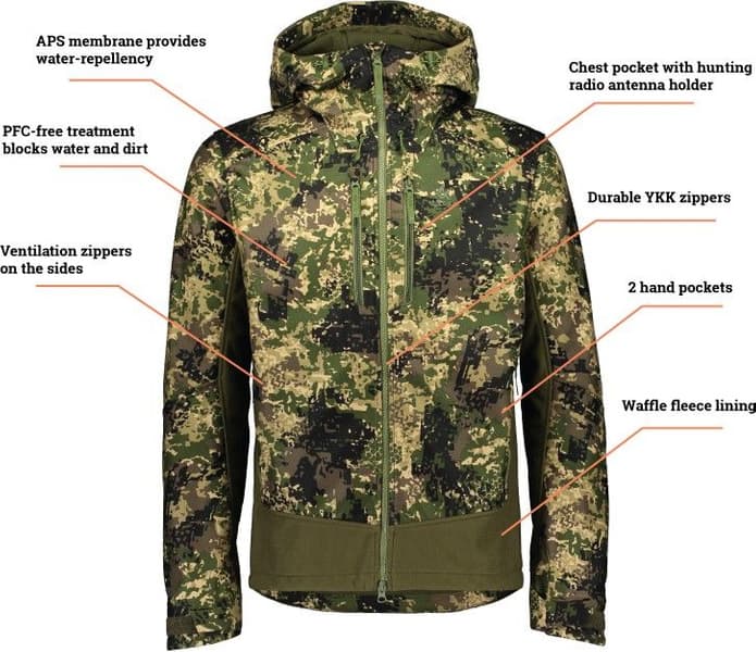 M's Raptor Jacket BlindTech Invisible, view: 2