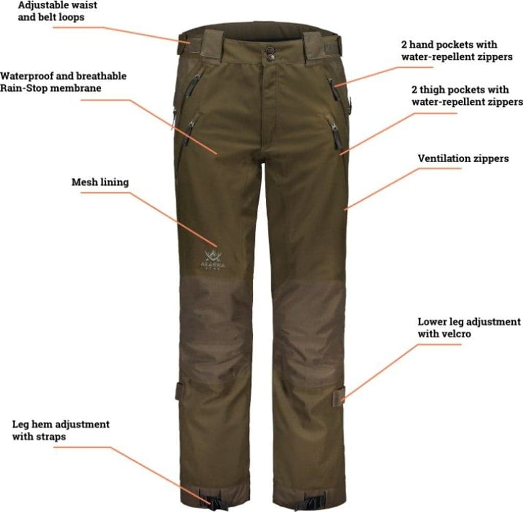 M's Superior Pant Moss Brown, view: 2