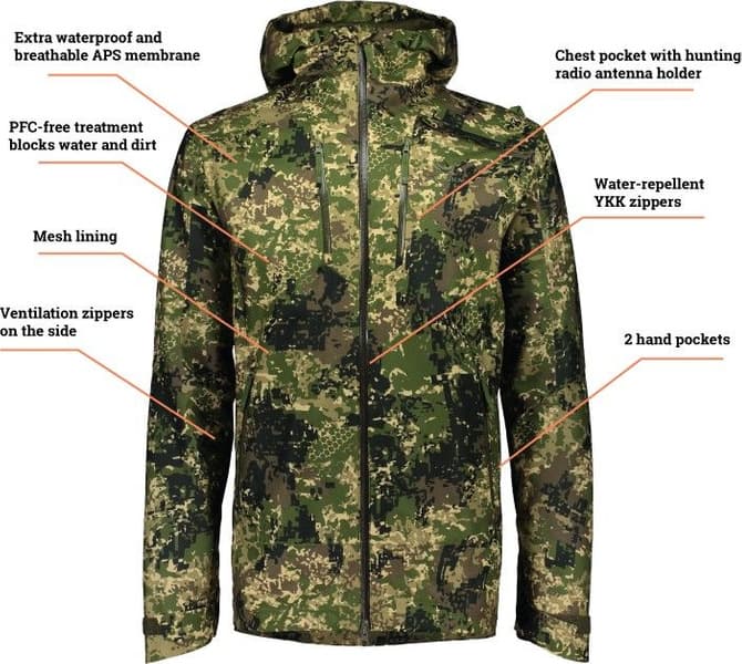 M's Apex Pro Jacket BlindTech Invisible, view: 2