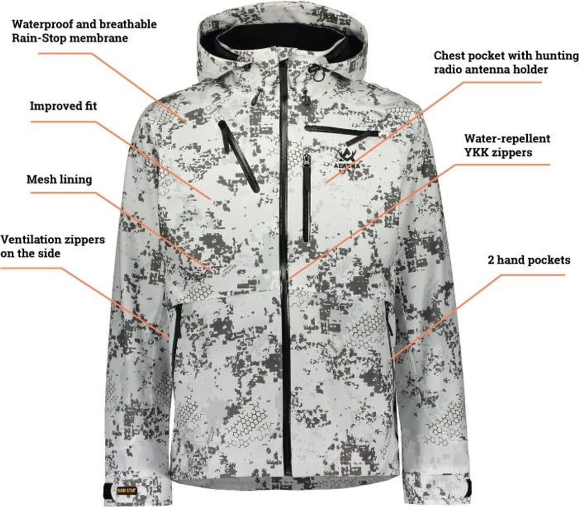 M's Superior II Jacket BlindTech Snow (2020), view: 2