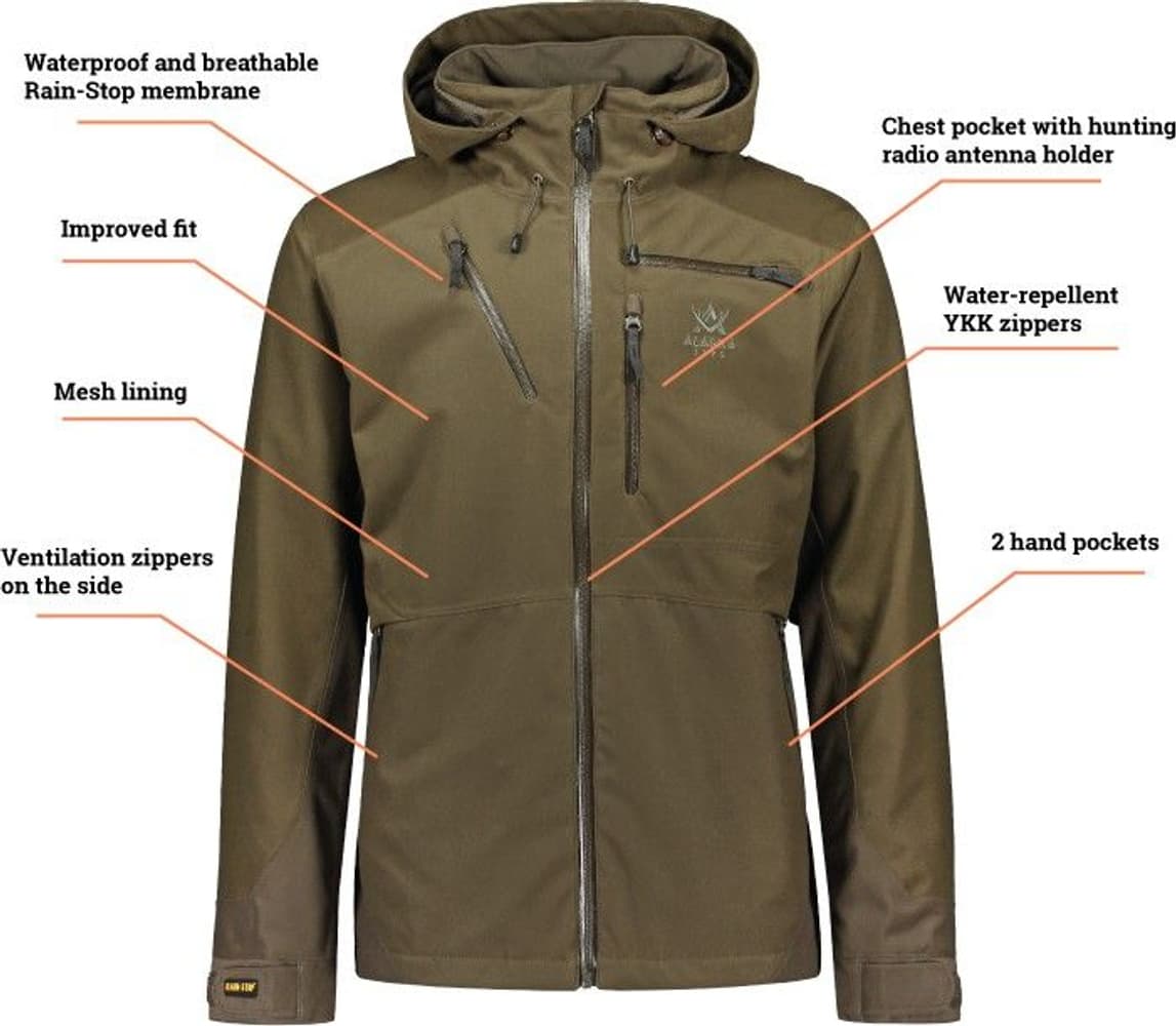 M's Superior Jacket Moss Brown, view: 2