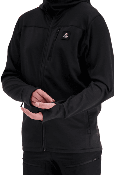 M's ThermoDry Hoodie Black, view: 5