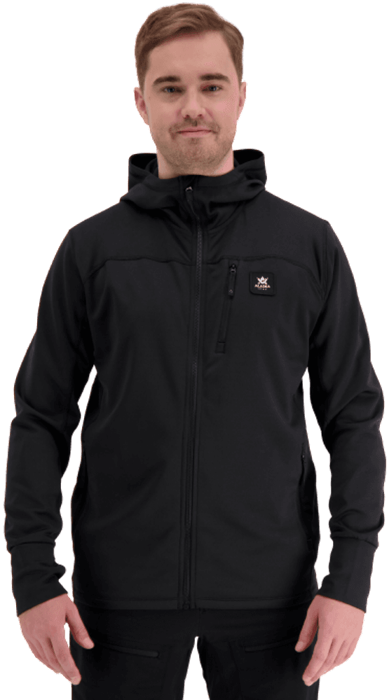 M's ThermoDry Hoodie Black, view: 2