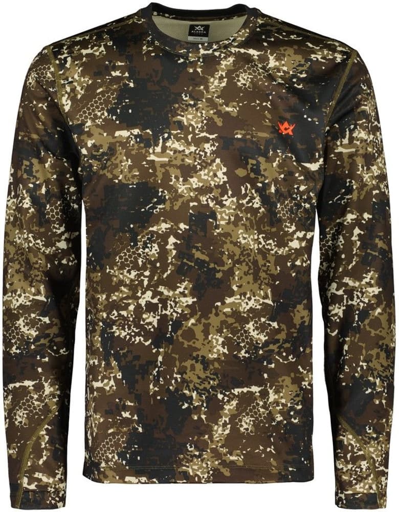 M's CoolDry LS T-Shirt BlindTech Forest Forest Camo, view: 0