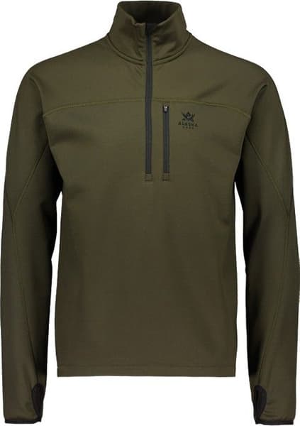 M's ThermoDry Half-Zip Forest Green, view: 0