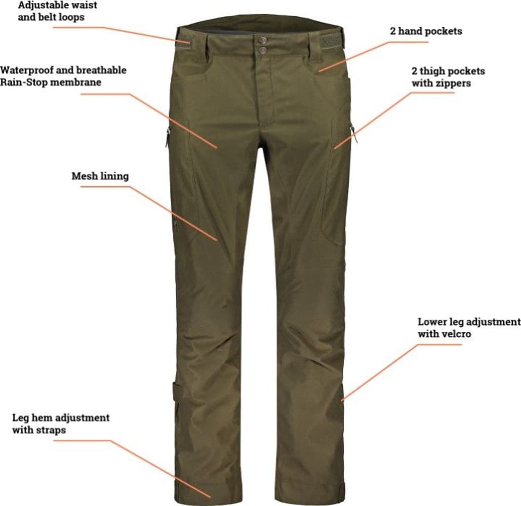 M's Extreme Lite I Pant Forest Green, view: 2