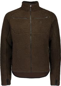 M's Teddy Fleece Jacket Moss Brown - view: 0