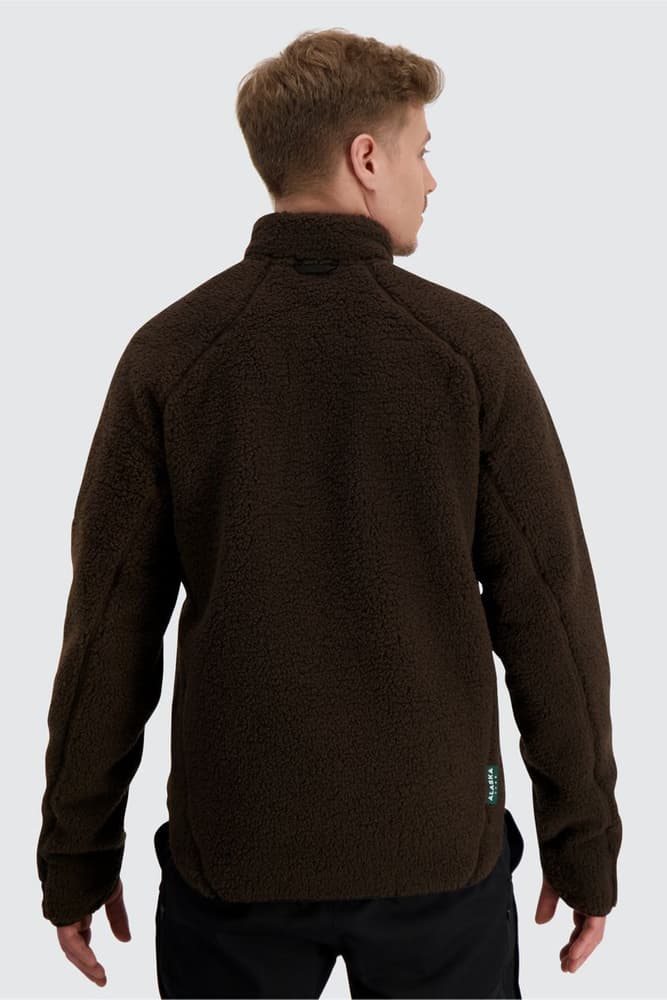 M's Teddy Fleece Jacket Moss Brown, view: 5