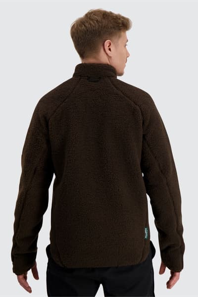 M's Teddy Fleece Jacket Moss Brown, view: 5