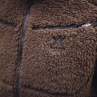 M's Teddy Fleece Jacket Moss Brown - view: 3