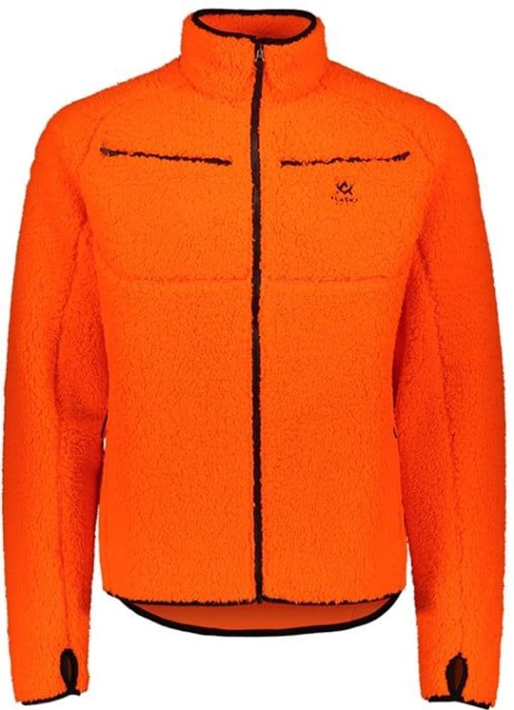 M's Teddy Fleece Jacket Orange, view: 0