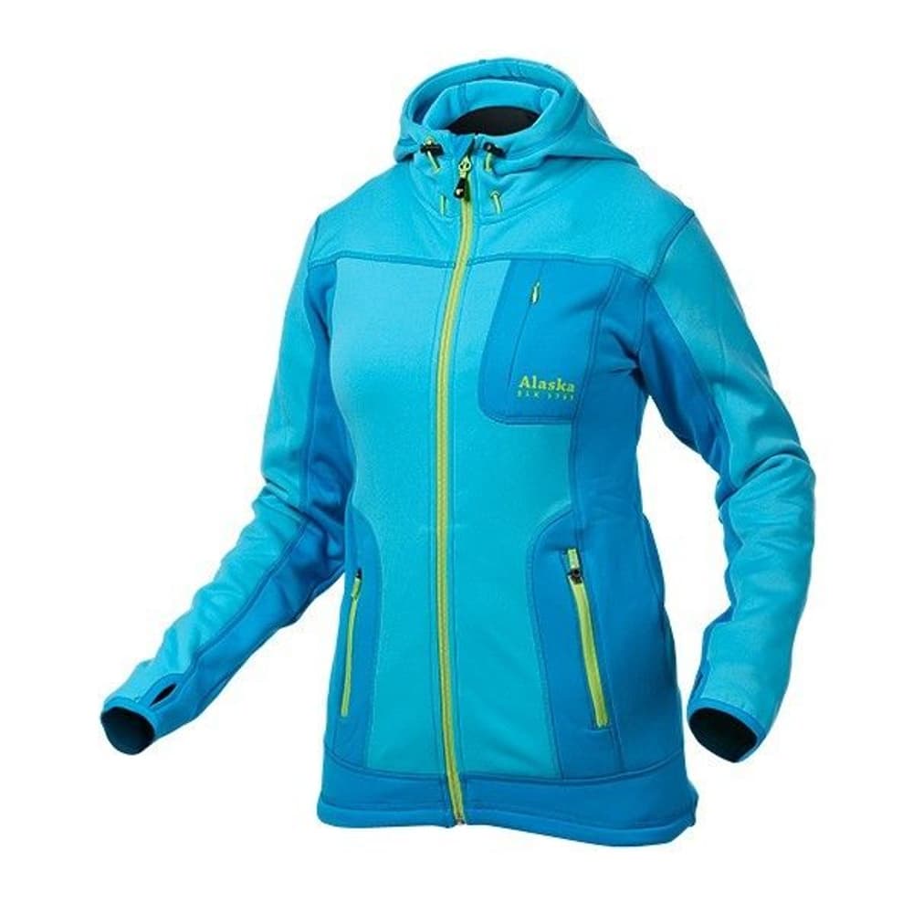 Cooper Stretch Hoodie W Aqua / Lime, view: 0