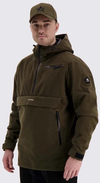 M's Performance Anorak Moss Brown, view: 3