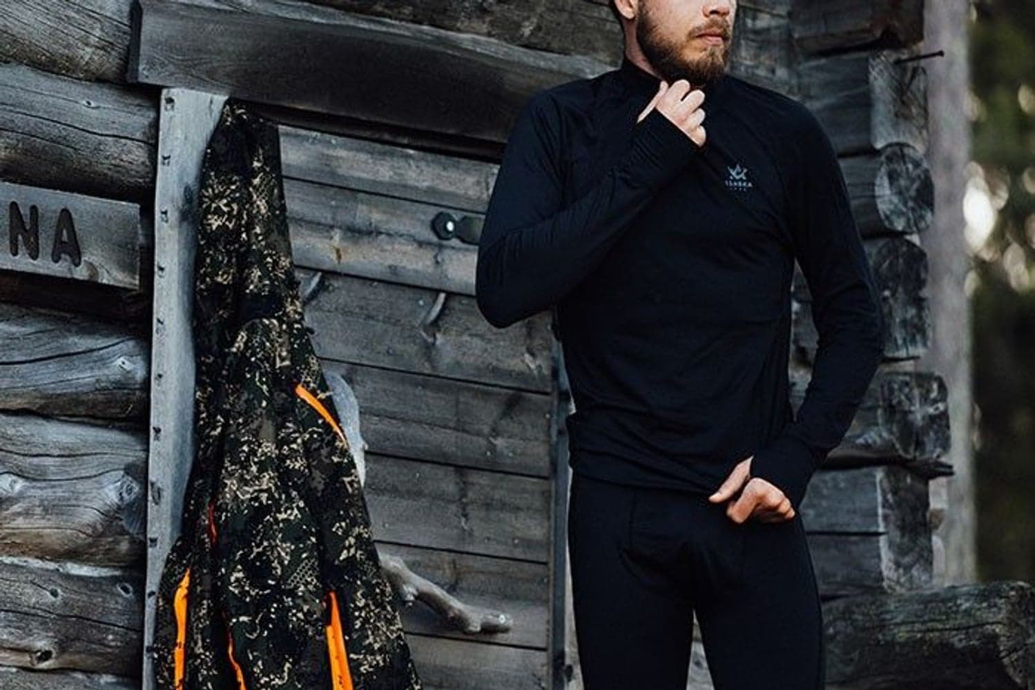 M's CooldDry Top + Bottom Black, view: 3