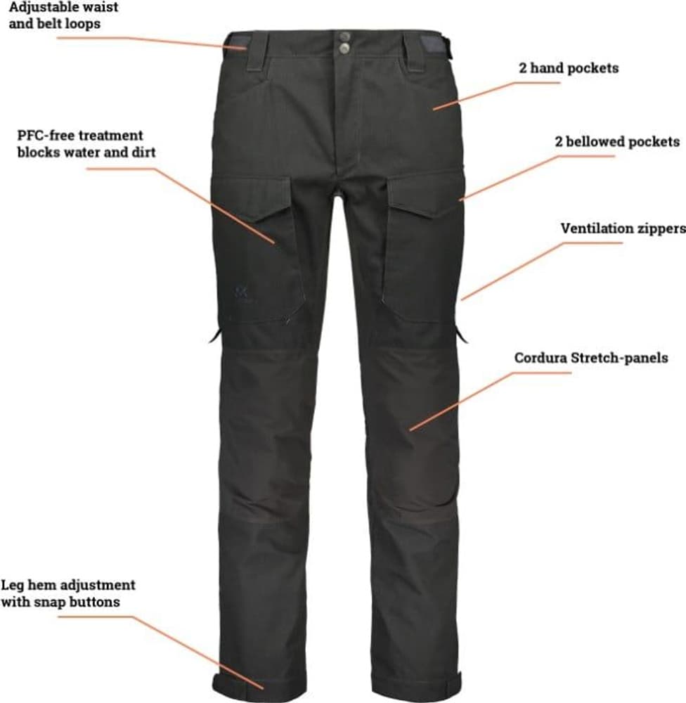 M's Ranger Cordura Pant Shadow Grey, view: 2