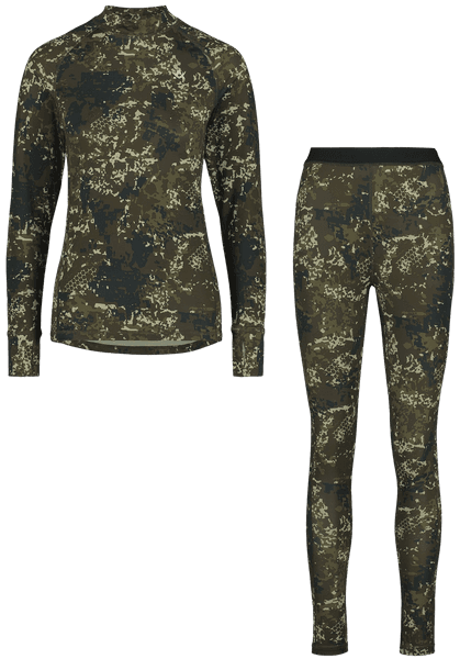 W's CoolDry Base Layer Set BlindTech Forest Forest Camo, view: 0