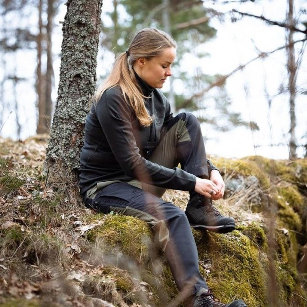 W's Trekking Lite Pro Pant, Dark Olive / Grey, view: 3