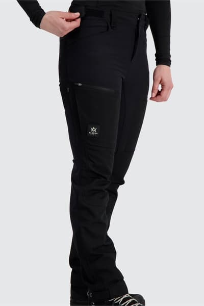 W's Trekking Lite Pro Pant, Moss Grey / Black, view: 3