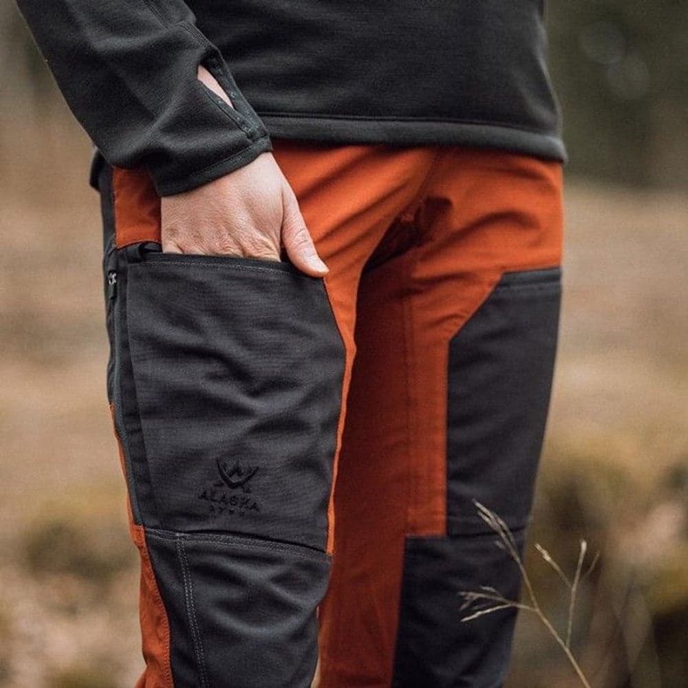 W's Trekking Lite Pro Pant, Orange / Grey, view: 5