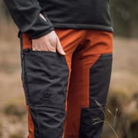 W's Trekking Lite Pro Pant, Orange / Grey - view: 5