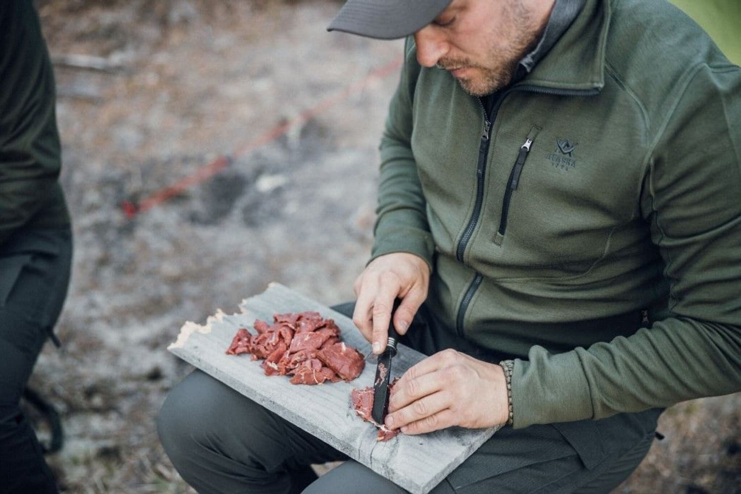 M's Merino Mid Layer Jacket Dark Grey, view: 5