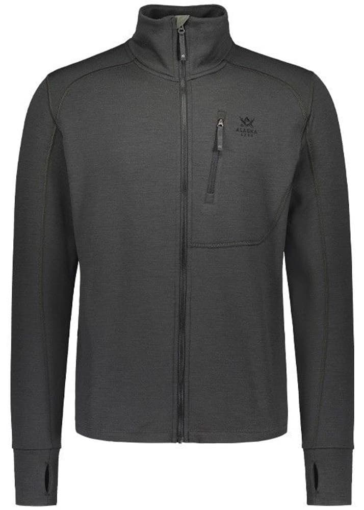 M's Merino Mid Layer Jacket Dark Grey, view: 0