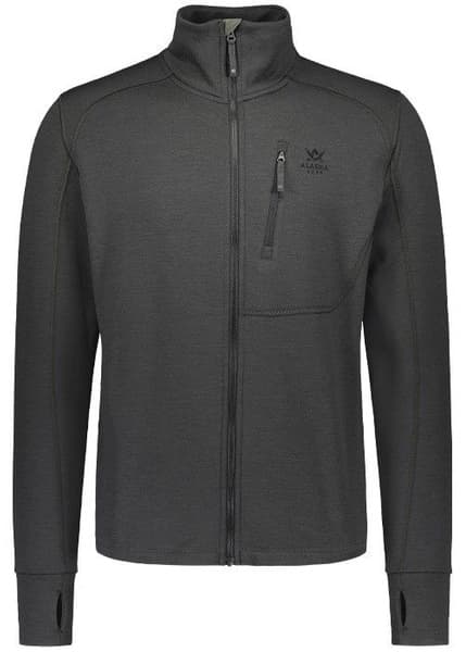 M's Merino Mid Layer Jacket Dark Grey, view: 0