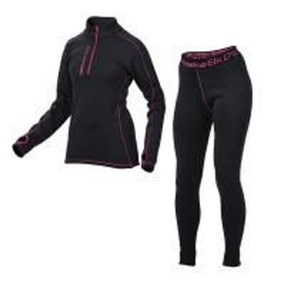 Pakke Midlayer Suit 260g Svart / Rosa W, view: 0