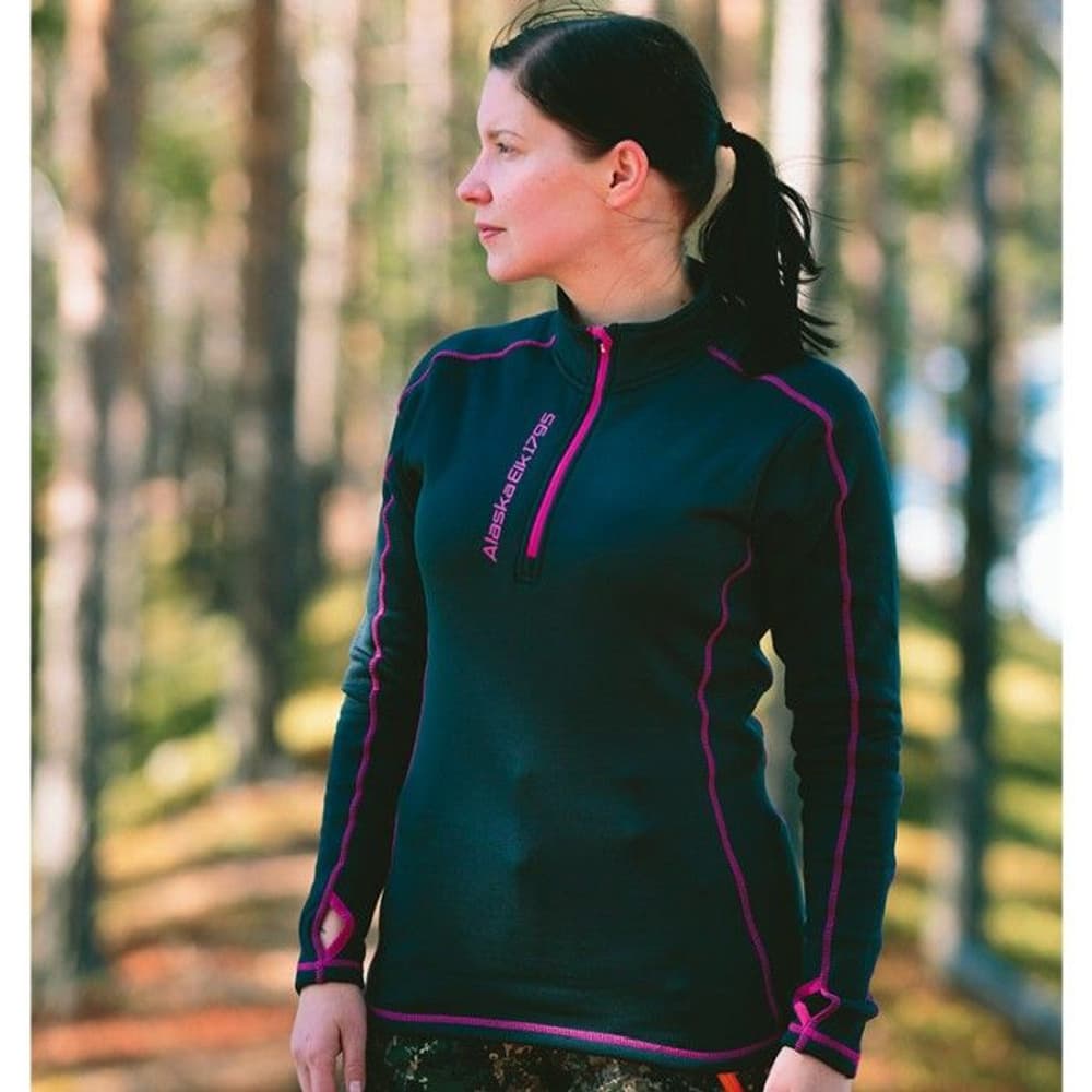 Pakke Midlayer Suit 260g Svart / Rosa W, view: 1