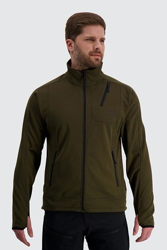 M's Juneau Powerfleece Jacket Moss Brown, view: 1