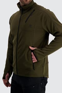 M's Juneau Powerfleece Jacket Moss Brown - view: 3