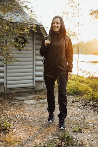 W`s Juneau Powerfleece Jacket Moss Brown, view: 3