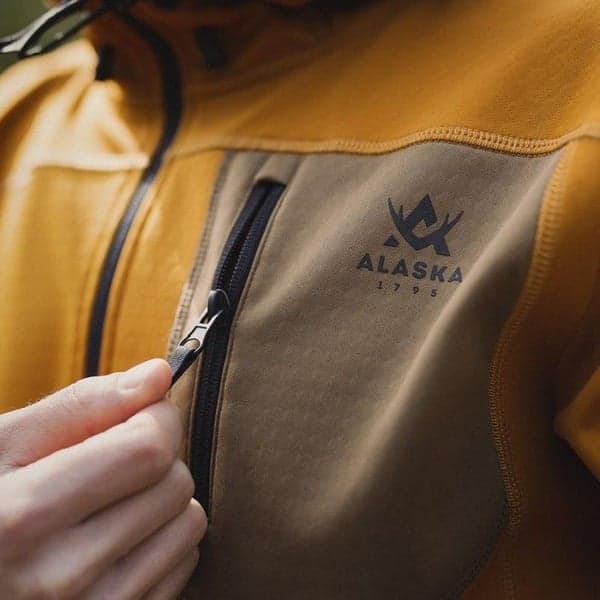 M's Sniper Powerfleece Hoodie Orange, view: 7