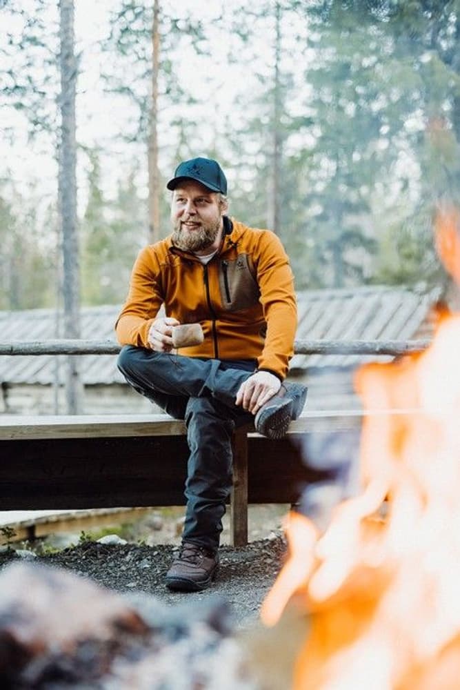 M's Sniper Powerfleece Hoodie Orange, view: 8