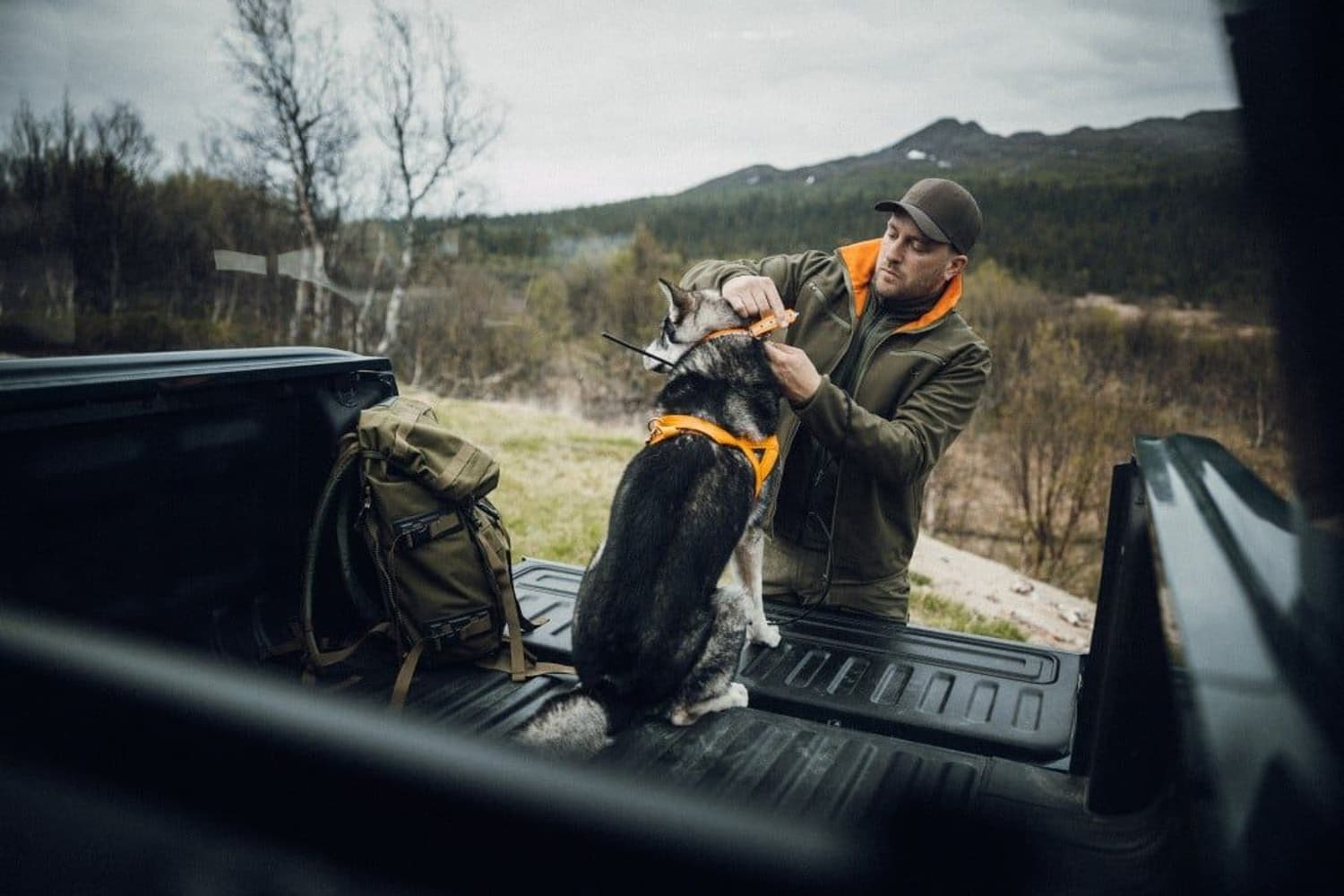 M's Kodiak APS Reversible Jacket Hunter Green/orange, view: 6