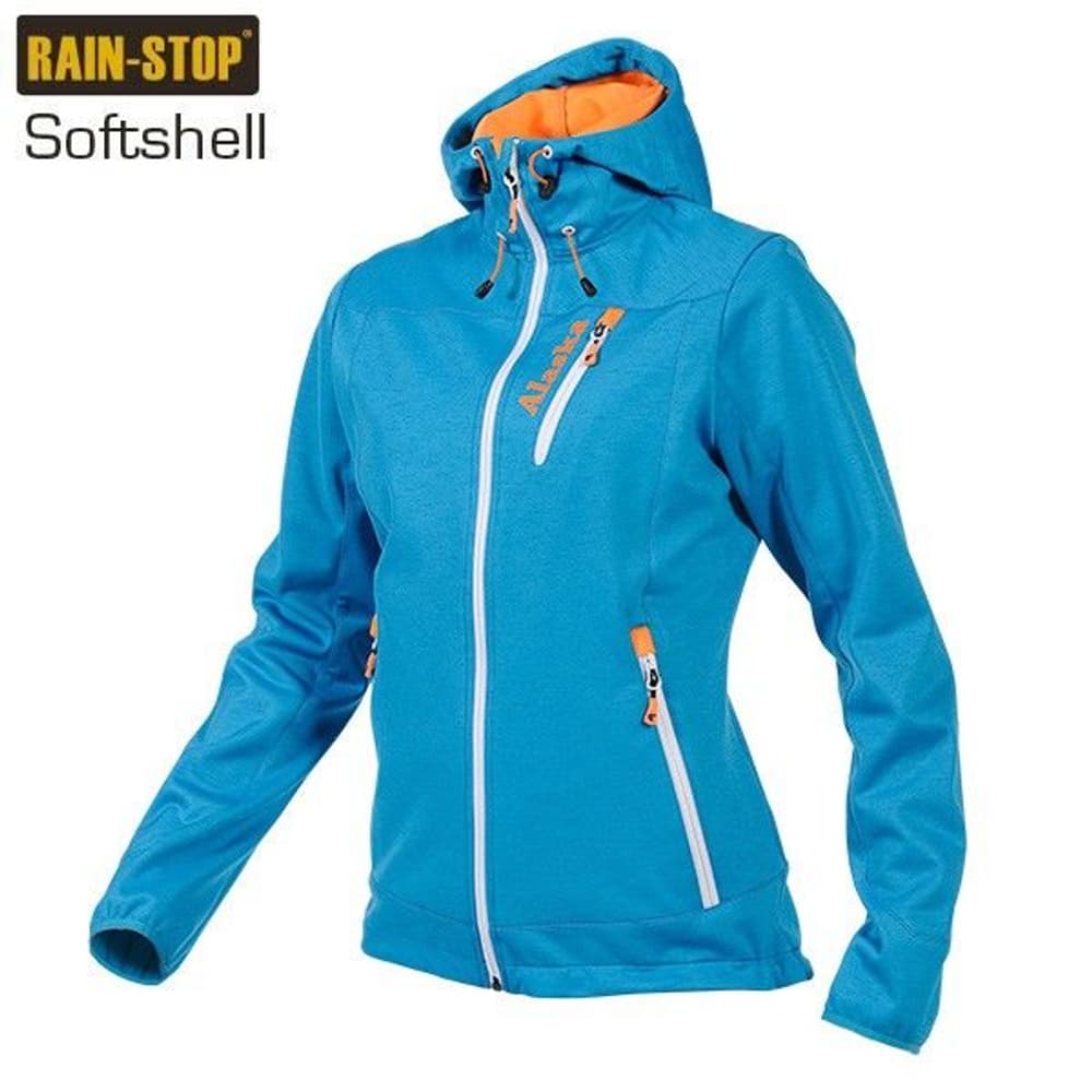 Meade Softshelljakke Turkis Dame, view: 0