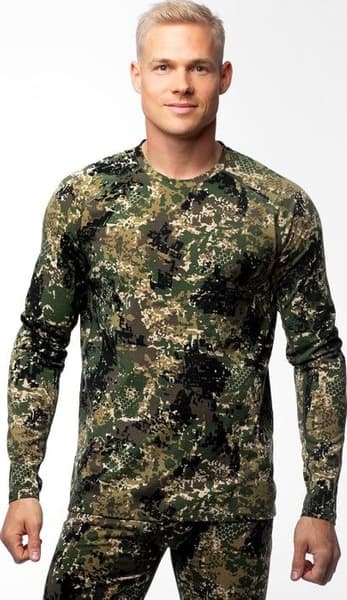 M's Drirelease Base Layer Crewneck Top BlindTech Invisible, view: 2