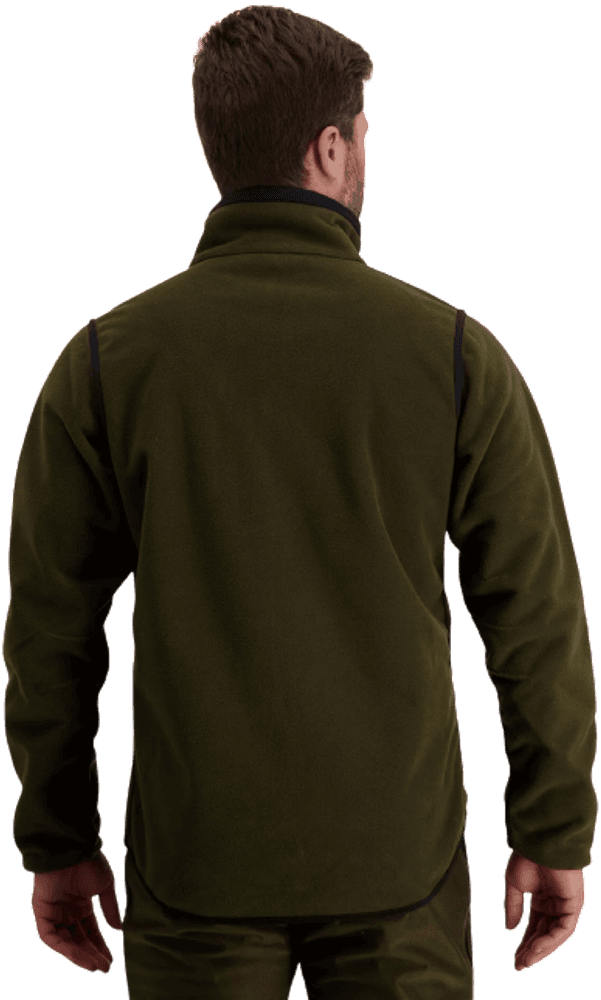 M's Elk Hunter Reversible Fleece Jacket Moss Brown / Blaze 3D, view: 2