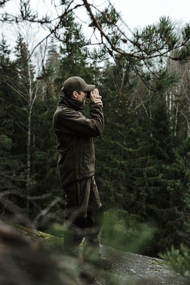 M's Elk Hunter Reversible Fleece Jacket Moss Brown / Blaze 3D, view: 6