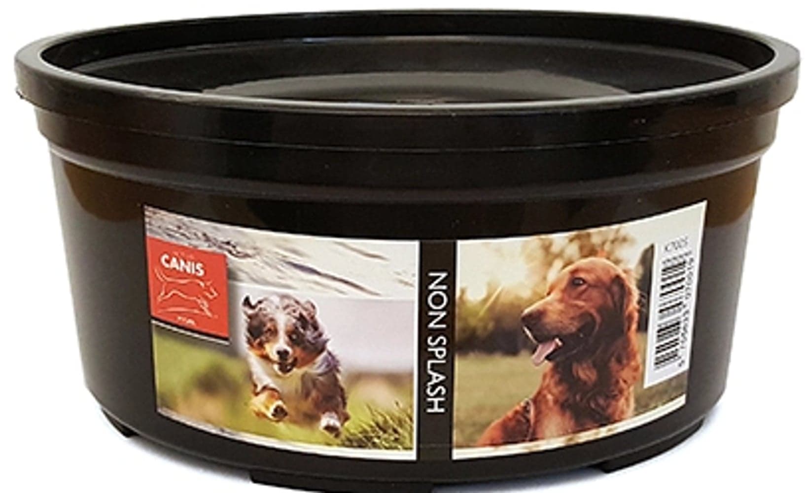 Non-Spill Skål Svart, view: 0