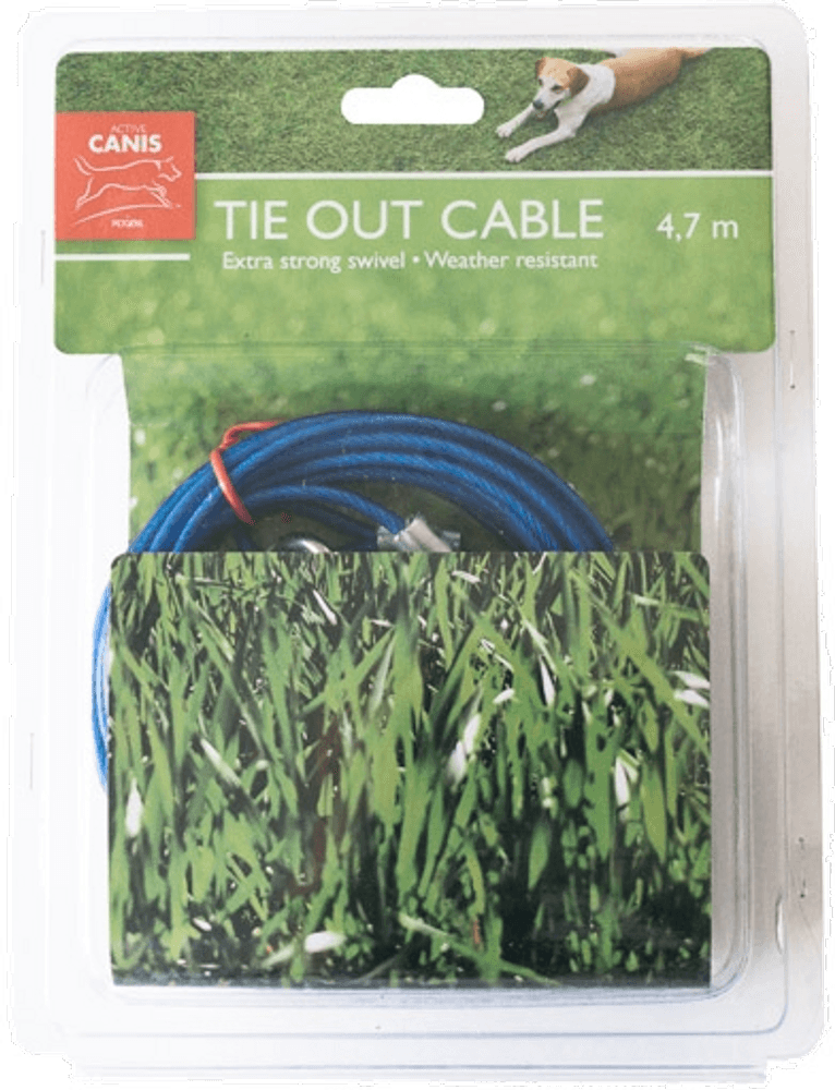 Tie Out Cabel with Spring 4,7 m, view: 1