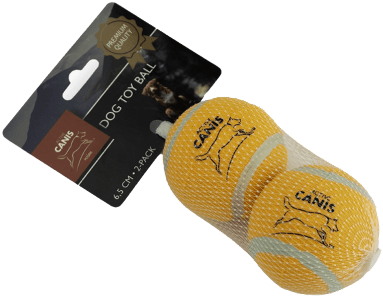 Tennisball 6,5 cm 2 pcs Premium Orange, view: 0