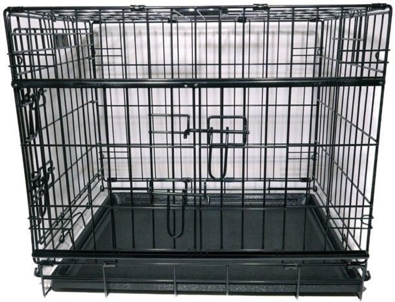 Active Canis Premium Dubbeldoor Cage 61x46x51 cm | Widforss