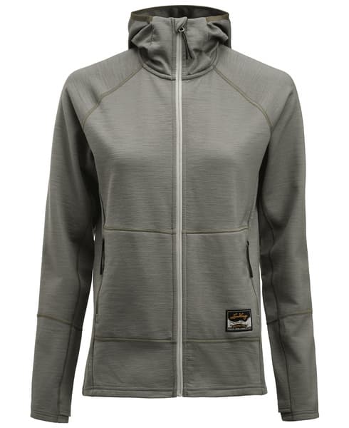 Tived Merino Hoodie W Aloe Green, view: 0