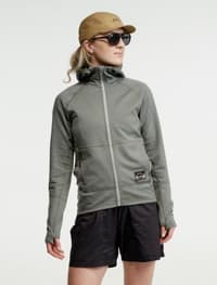 Tived Merino Hoodie W Aloe Green - view: 1