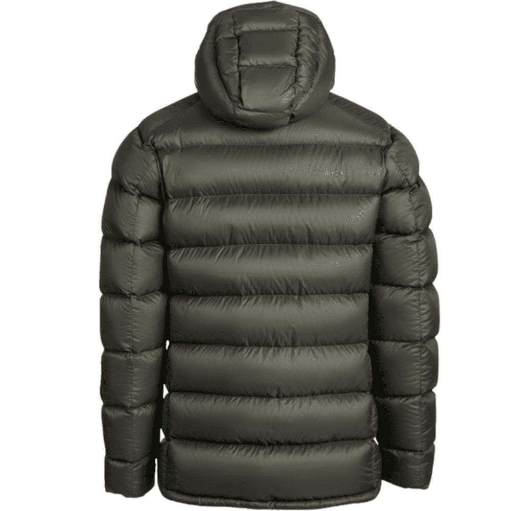 M's Fulu Down Hooded Jacket Dark Forest Green, view: 1